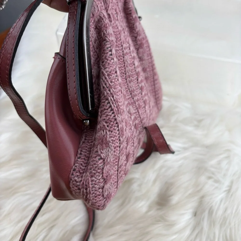 Patricia Nash Burgundy Crossbody Bag - Picture 5 of 13